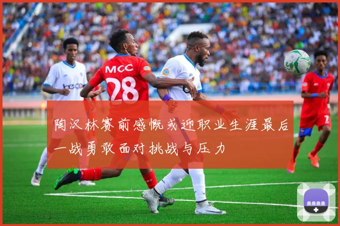 陶汉林赛前感慨或迎职业生涯最后一战勇敢面对挑战与压力